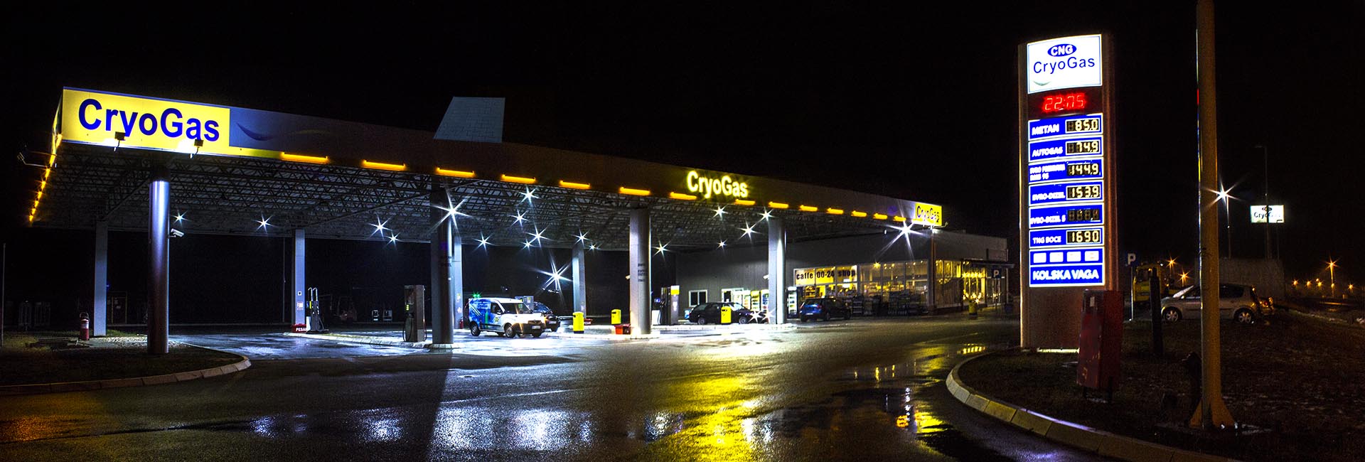 cng methane station | CryoGas