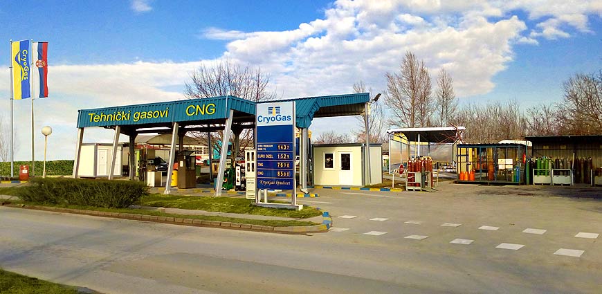 Technical gases cng methane pumps | PC KryoGas